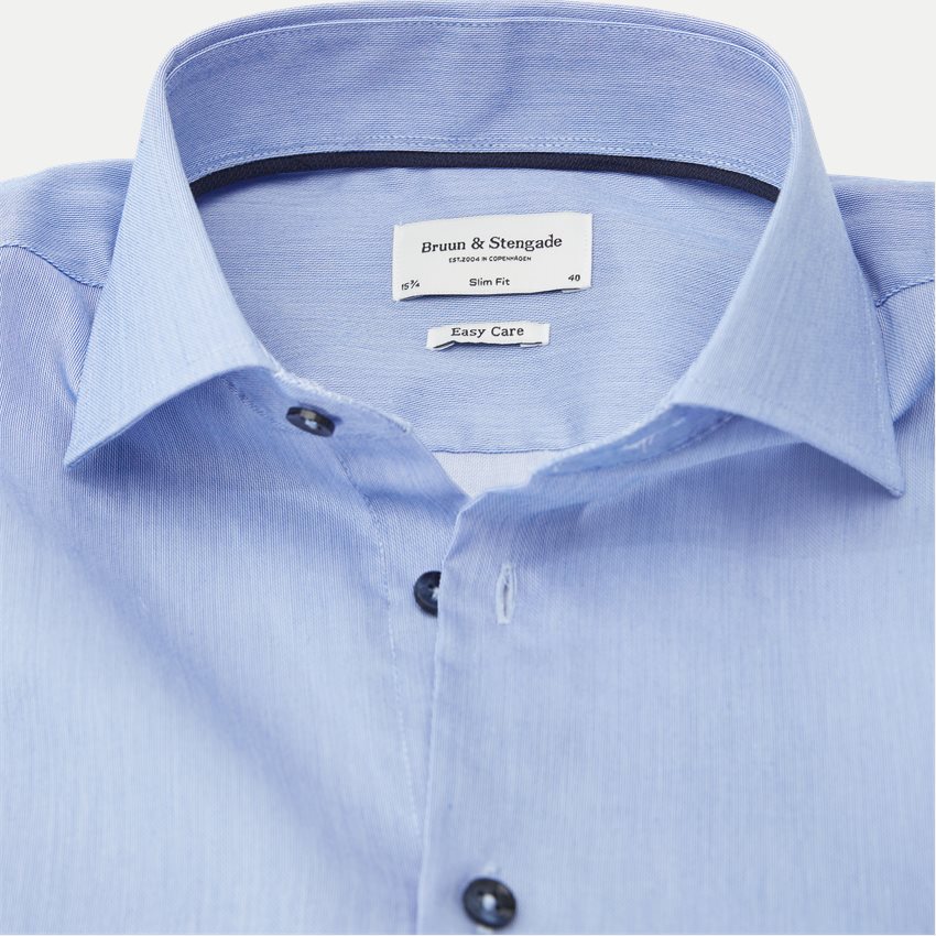 Bruun & Stengade Shirts NICKY SHIRT LIGHT BLUE
